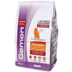 Monge Gemon hrana za mačke Adult Hairball - Piletina i pirinač 400g