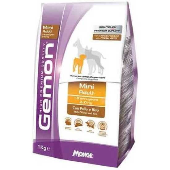 Monge Gemon hrana za pse Adult Mini - Piletina i pirinač 3kg