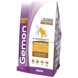Monge Gemon hrana za pse Puppy/Junior All breeds - Piletina i pirinač 3kg