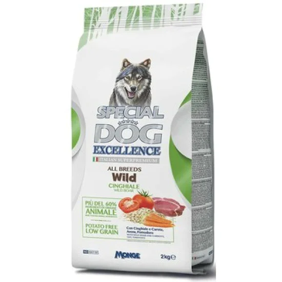 Monge Special Dog Excellence hrana za pse Adult All breeds - Divlja svinja 2kg Monge Special Dog Excellence hrana za pse Adult All breeds - Divlja svinja 2kg