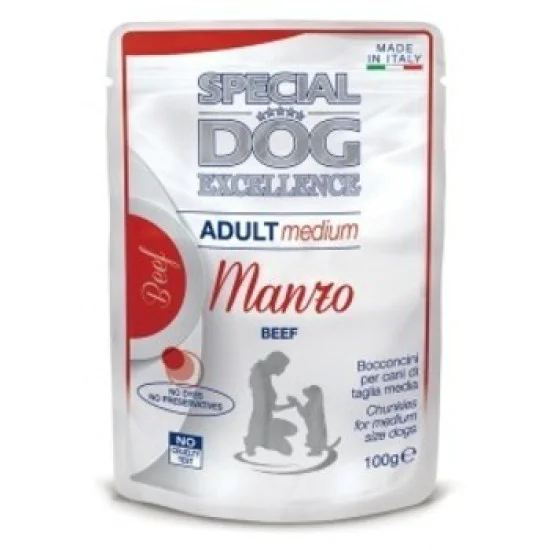 Monge Special Dog Excellence sos za pse Adult Medium - Govedina 100g