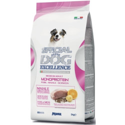 Monge Special Dog Excellence hrana za pse Adult Monoprotein - Svinjetina 3kg