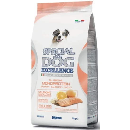 Monge Special Dog Excellence hrana za pse Adult Monoprotein - Losos 3kg Monge Special Dog Excellence hrana za pse Adult Monoprotein - Losos 3kg