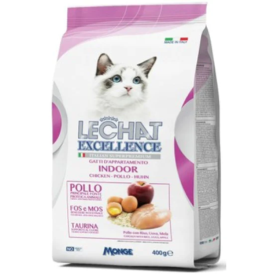 Monge LeChat Excellente Cat Adult Indoor - Piletina 400g