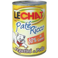 Monge LeChat Classic konzerva za mačke - Chicken liver 400g