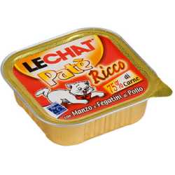 Monge LeChat Classic pašteta za mačke - Beef&Chicken liver 100g