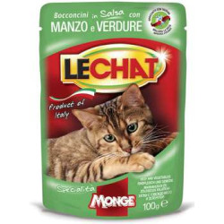 Monge LeChat Classic sos za mačke - Govedina 100g