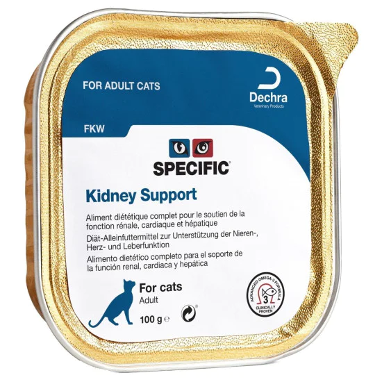 Specific veterinarska dijeta za mačke - Kidney Support 7x100g Specific veterinarska dijeta za mačke - Kidney Support 7x100g