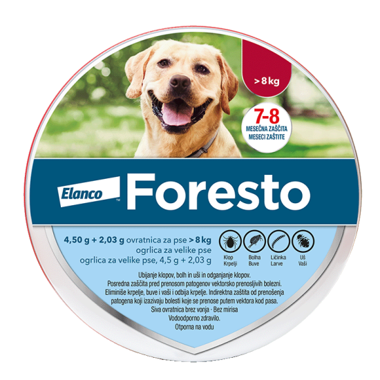Bayer FORESTO ogrlica za pse i mačke 38+cm