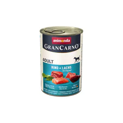 Animonda GranCarno konzerva za pse Adult govedina, losos i spanać 400g