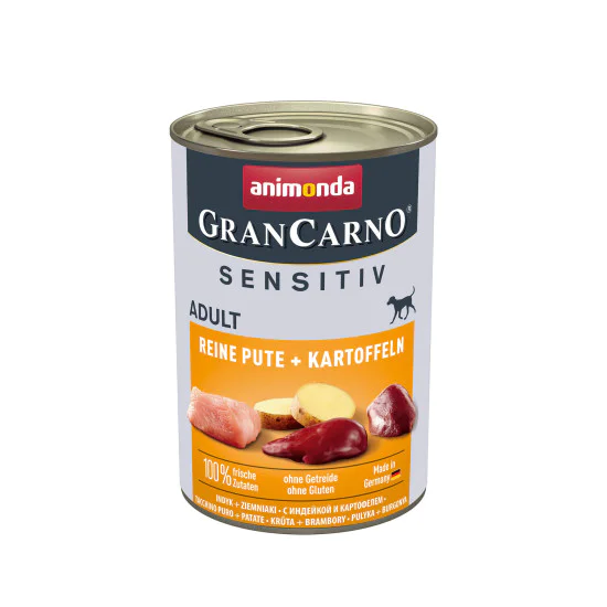 Animonda GranCarno Sensitive konzerva za pse - Ćurtina i krompir 400g Animonda GranCarno Sensitive konzerva za pse - Ćurtina i krompir 400g