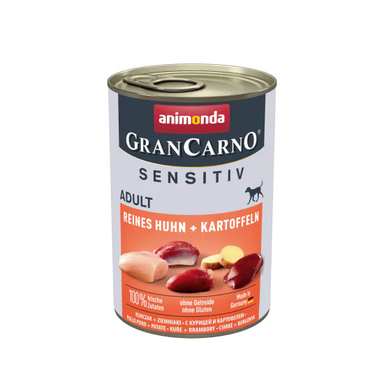 Animonda GranCarno Sensitive konzerva za pse - Piletina i krompir 400g Animonda GranCarno Sensitive konzerva za pse - Piletina i krompir 400g