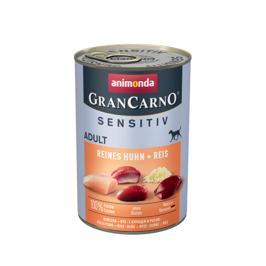 Animonda GranCarno Sensitive konzerva za pse - Piletina i pirinač 400g