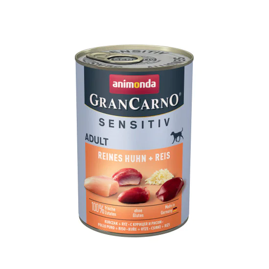Animonda GranCarno Sensitive konzerva za pse - Piletina i pirinač 400g