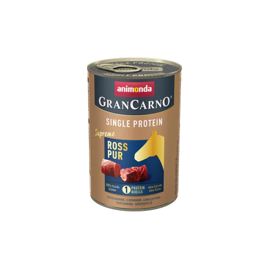 Animonda GranCarno Single Protein konzerva za pse - Konjetina 400g