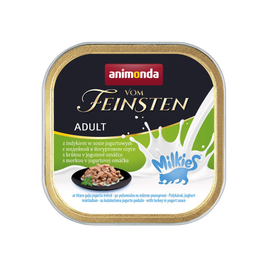 Animonda Vom Feinsten pašteta za mačke Adult ćuretina u sosu od jogurta 16x100g