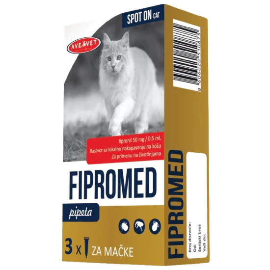 Vetmedic FIPROMED SpotOn preparat za mačke