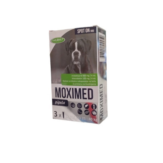Vetmedic Moximed SpotOn ampula za pse 25-40kg 3x4ml