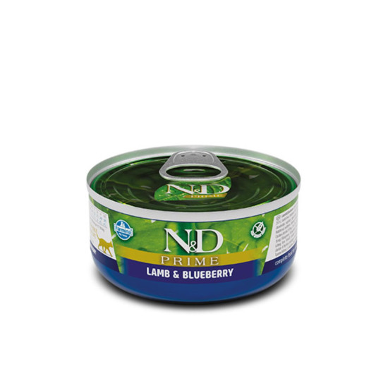 N&D konzerve za mačke Prime - Lamb&Blueberry 70g