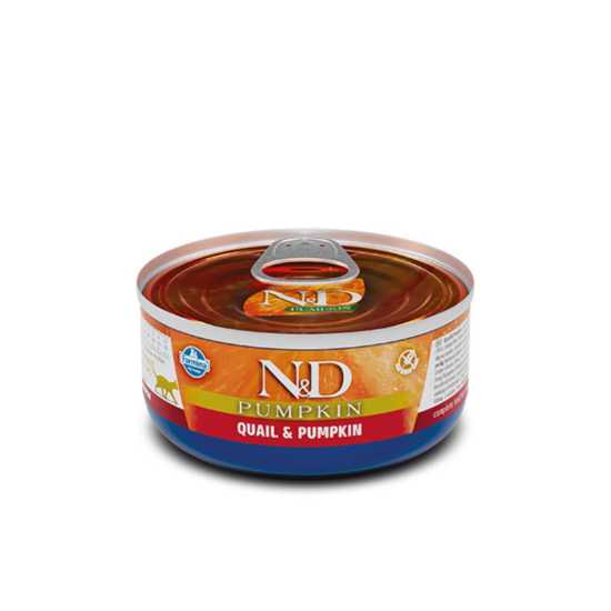 N&D konzerve za mačke Pumpkin - Quail&Pumpkin 70g