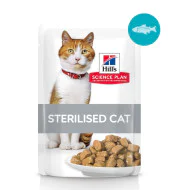 Hill's Science Plan kesica za mačke Sterilised Cat Adult - Pastrmka 12x85g