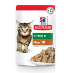 Hill's Science Plan kesica za mačke Cat Kitten - Ćuretina 12x85g