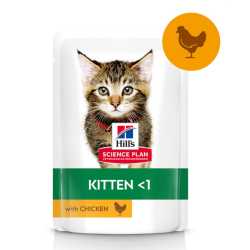 Hill's Science Plan kesica za mačke Cat Kitten - Piletina 12x85g