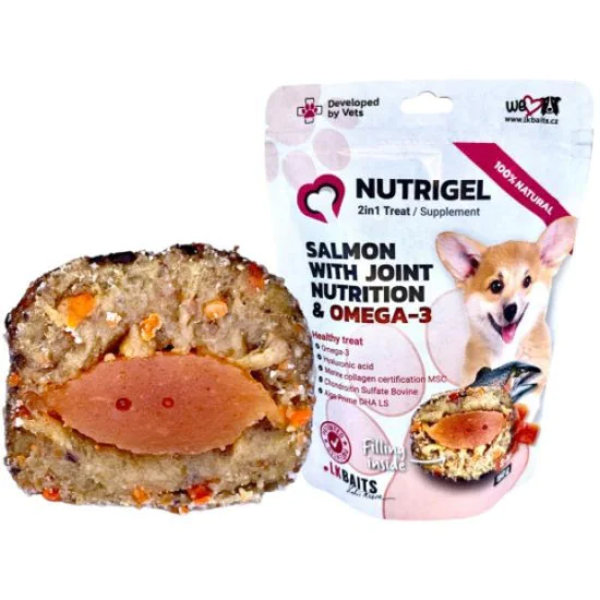LK Baits NUTRIGEL Joint - Salmon & Omega3 S/M 150g