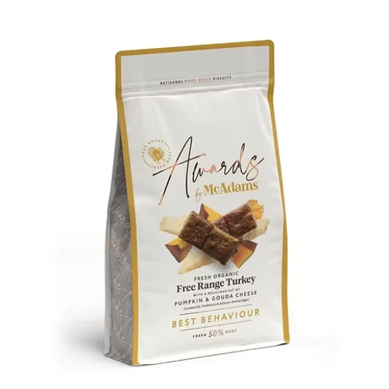 Mc Adams poslastica za pse Awarsd with pumpkin & gouda cheese 150g