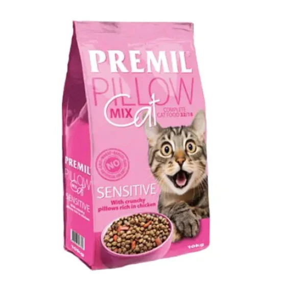 Premil hrana za mačke Super Premium Pillow Mix Sensitive 10kg