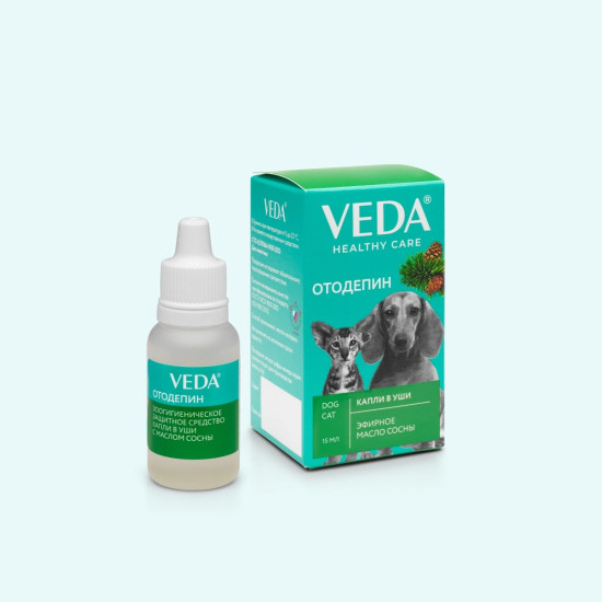 VEDA Otodepin kapi za negu ušiju pasa i mačaka 15ml VEDA Otodepin kapi za negu ušiju pasa i mačaka 15ml