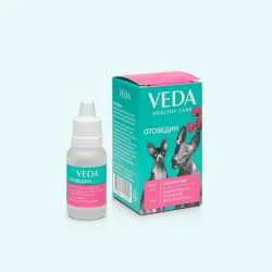 VEDA Otovedin kapi za negu ušiju pasa i mačaka sa otodektozom 15ml