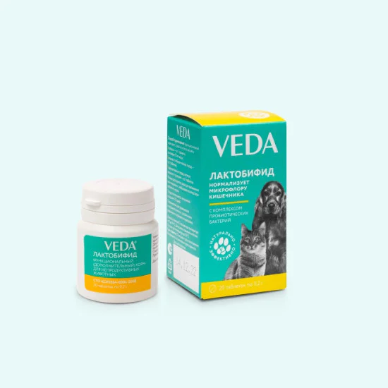 VEDA Laktobifid probiotik za pse i mačke 20 tableta