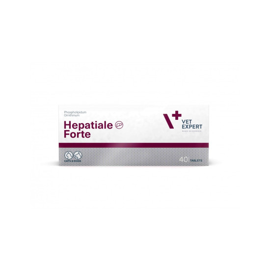 VetExpert Hepatiale forte small breeds - Tablete 40kom
