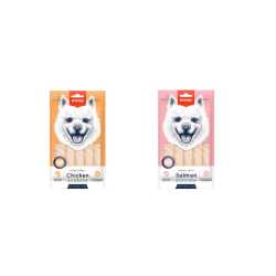 Wanpy Creamy poslastica za pse - Losos i piletina 5x14g