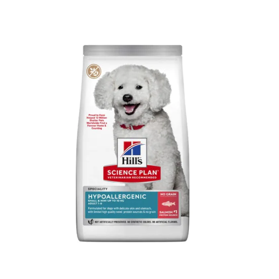 Hill's Science Plan hrana za pse Small & Mini Hypoallergenic Losos 6kg