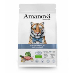 Amanova hrana za mačke Adult Sterilised - Lamb 4kg