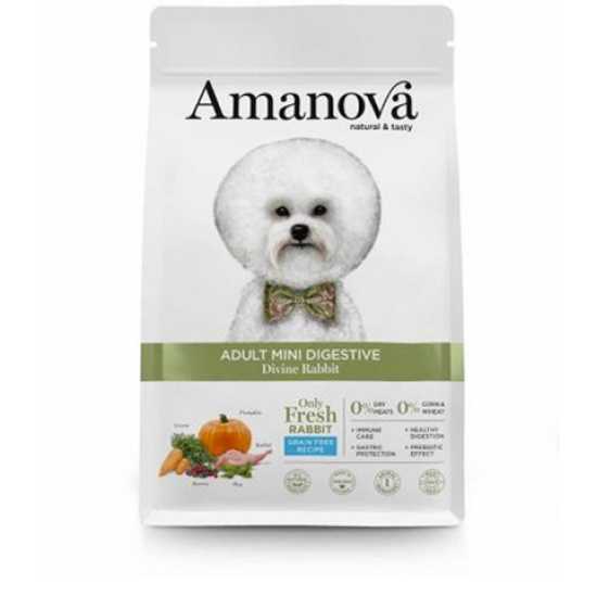 Amanova hrana za pse Adult Mini - Digestive Divine Zečetina 7kg