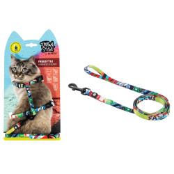 M-Pets UrbanStyle Freestyle Cat Eco set Am i povodac za mačke 120cm
