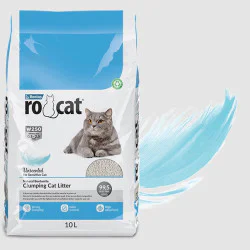 RoCat grudvajući posip za mačke - Unscented 5l