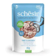 Schesir Complete&Balanced kesica za mačke - Tuna i brancin u želeu 85g