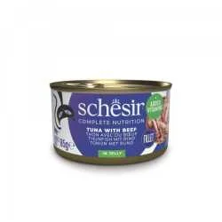 Schesir Complete&Balanced konzerva za mačke - Tuna i govedina u želeu 85g