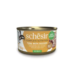 Schesir Complete&Balanced konzerva za mačke - Tuna i piletina u želeu 85g