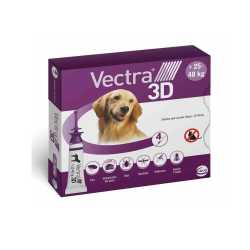 Vectra 3D antiparazitik za pse Spot On 3x4.7ml 25-40kg