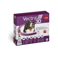 Vectra 3D antiparazitik za pse Spot On 3x8ml 40+kg