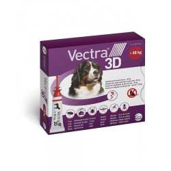 Vectra 3D antiparazitik za pse Spot On 3x8ml 40+kg