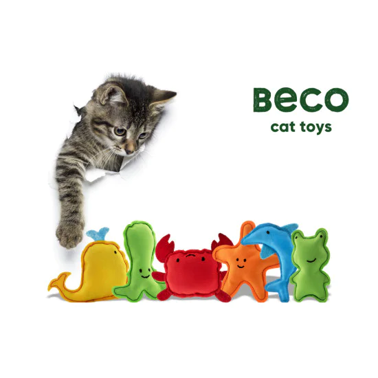 BECO Catnip whale 1x8.5x2.5cm