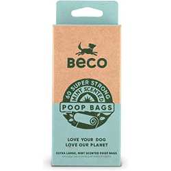 BECO Scentend poop bags Mint 60kom