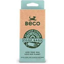 BECO Scentend poop bags Mint 120kom