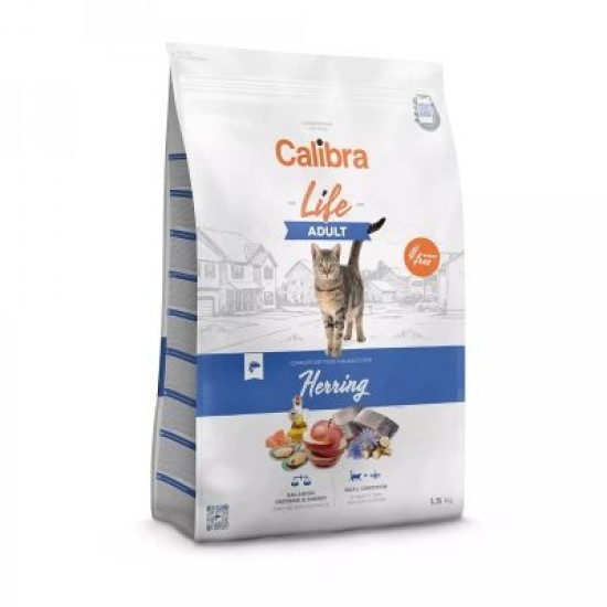 Calibra Cat Life hrana za mačke Adult - Haringa 1.5kg Calibra Cat Life hrana za mačke Adult - Haringa 1.5kg